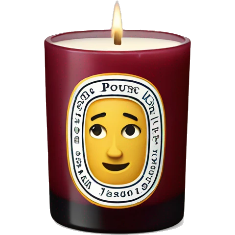 Diptique candle emoji
