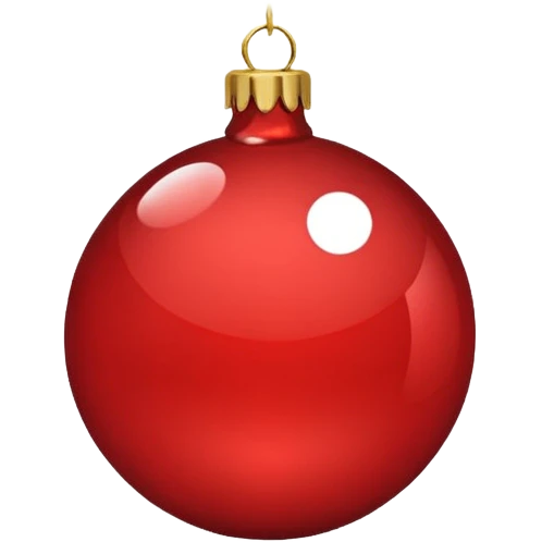 Bauble ornament emoji
