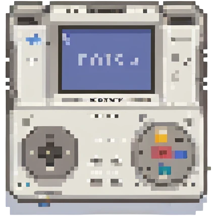 белый плеер Sony, no background emoji