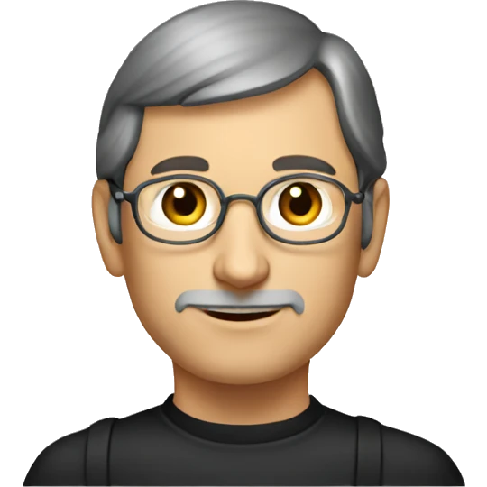 Young Steve Jobs emoji