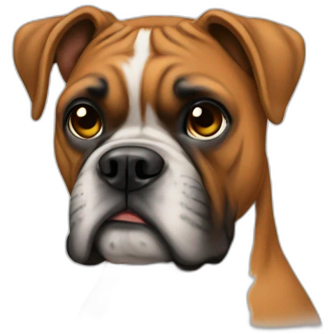 boxer met geweer emoji