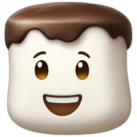 metlting marshmallow emoji