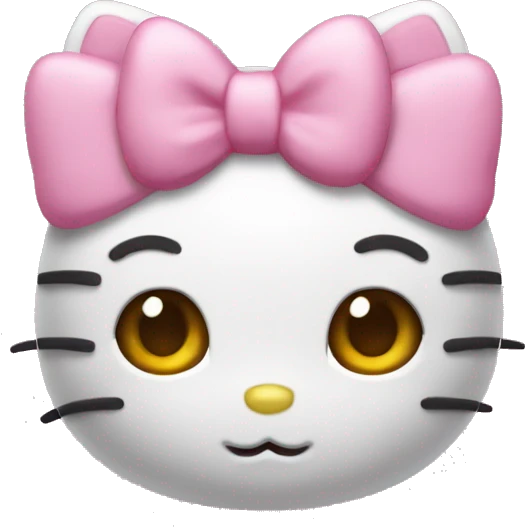 hello kitty  emoji