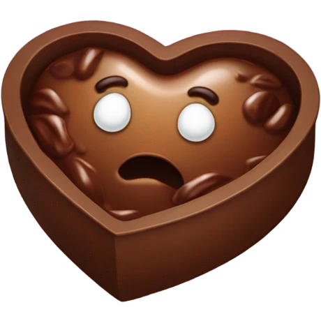 heart box of poop emoji chocolates  emoji