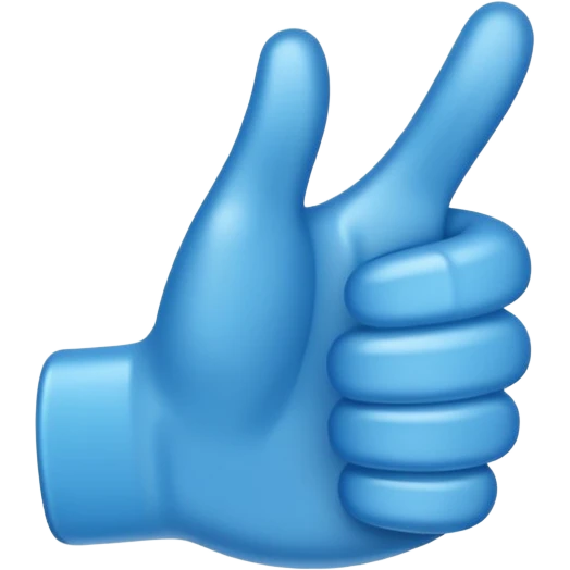 thumbs up emoij, make the thumb super long emoji