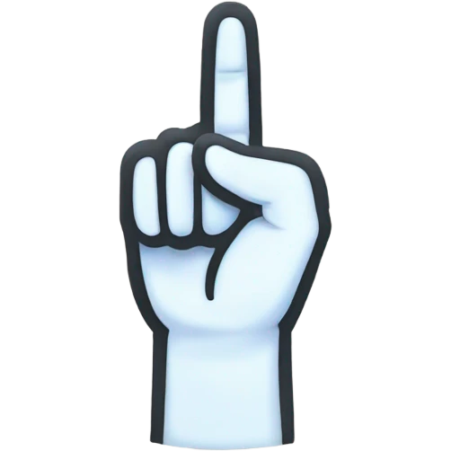 thumb u emoji