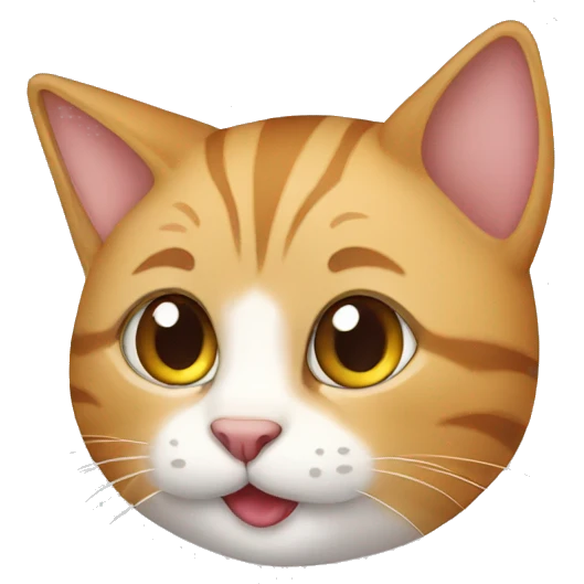 Cute cat emoji