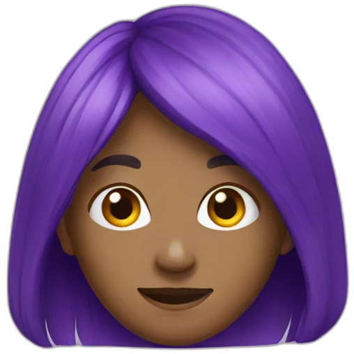 Purple emoji