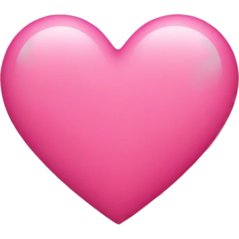 pink heart emoji