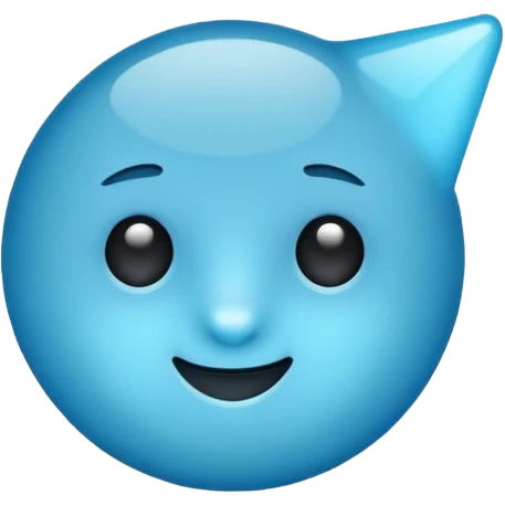 Blue tick  emoji