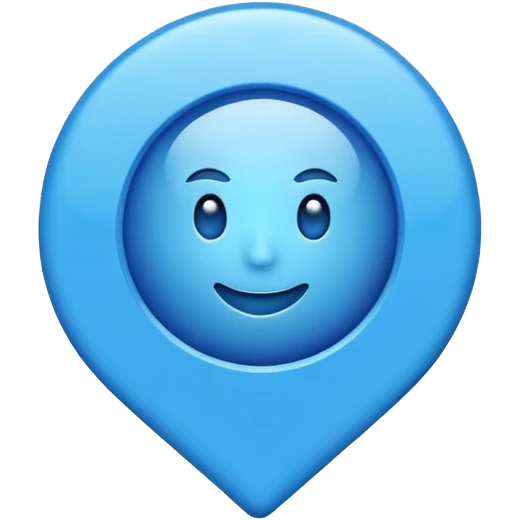 A blue tick used in instagram emoji
