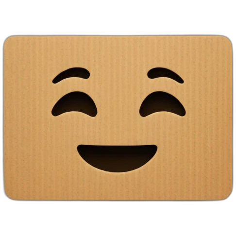 cardboard card emoji