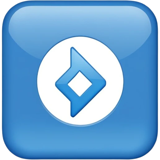 Bluetooth sticker emoji