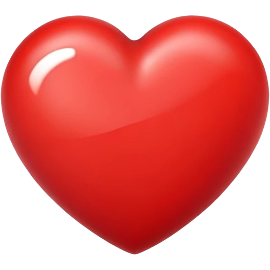 Red heart emoji