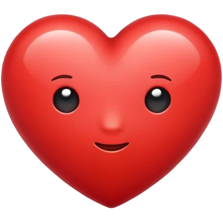 Cute heart  emoji