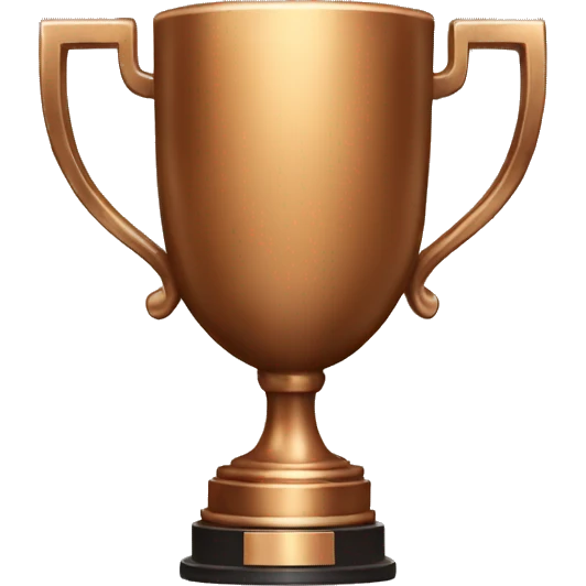 bronze trophy emoji