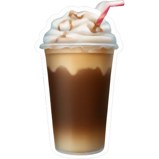 Iced coffe emoji