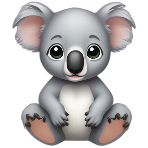 Bébé koala emoji