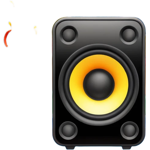 loud music emoji