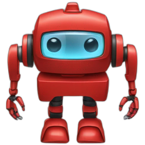 red robot emoji