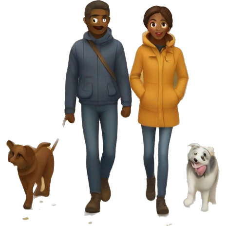 Autumn walk emoji