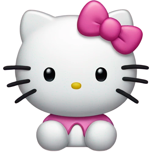 Hello kitty emoji