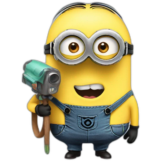 Minion con boina emoji