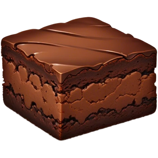 Brownie  emoji