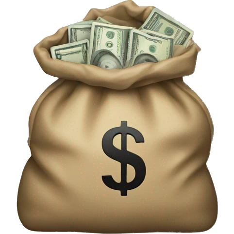 cash bag emoji