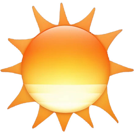 setting sun emoji