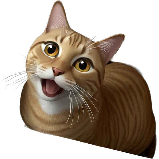 cat in cardboard box emoji