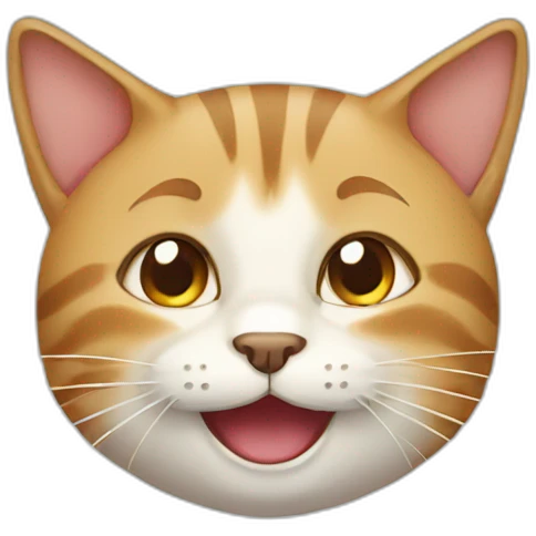 cat winking emoji