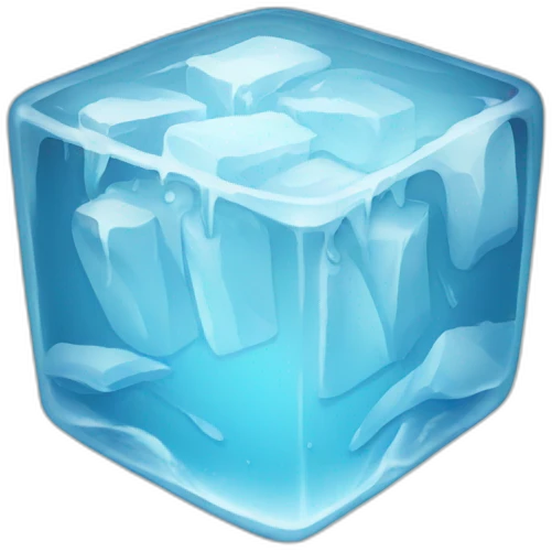ice cubes emoji