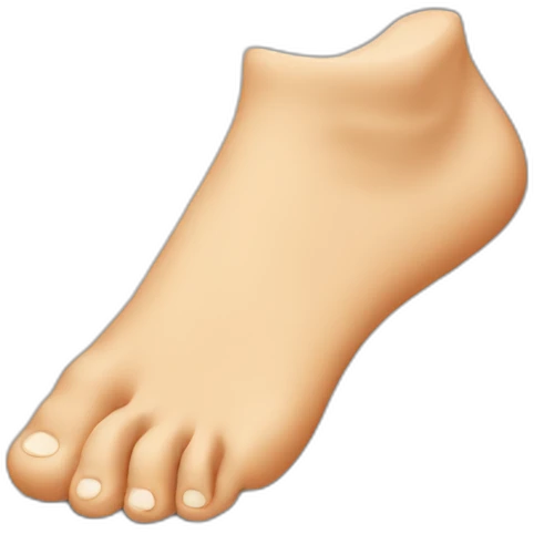 foot emoji