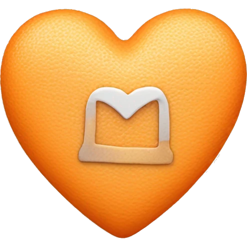 light orange heart with band-aid emoji