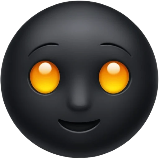 black object emoji