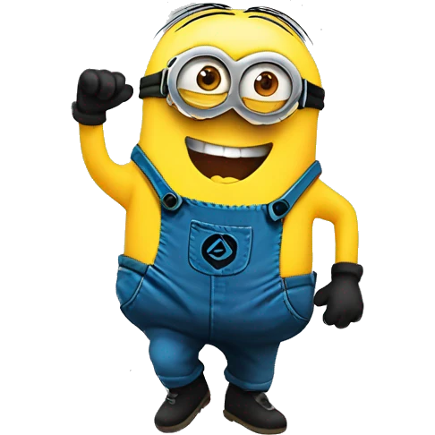ecstatic minion emoji
