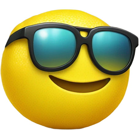 Groovy lemon emoji