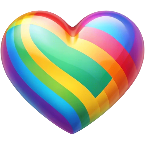 rainbow heart emoji