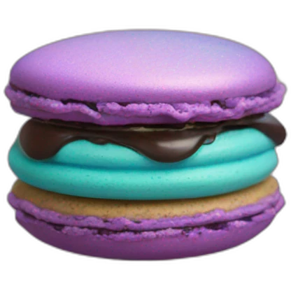 galaxy macaron emoji