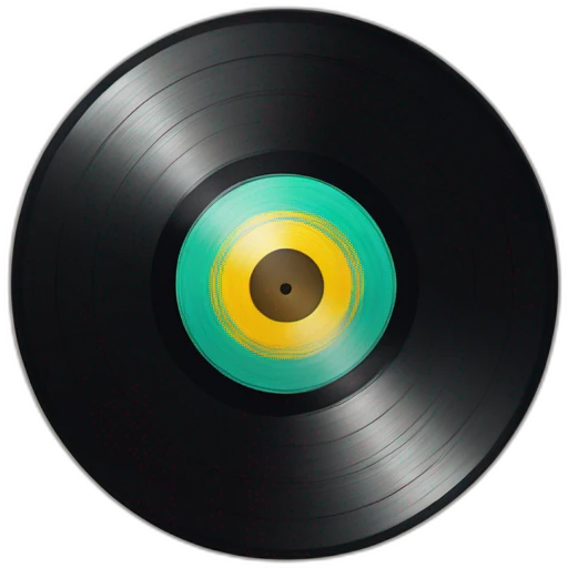 Vinyl record emoji