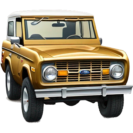 1973 Ford Bronco no top emoji