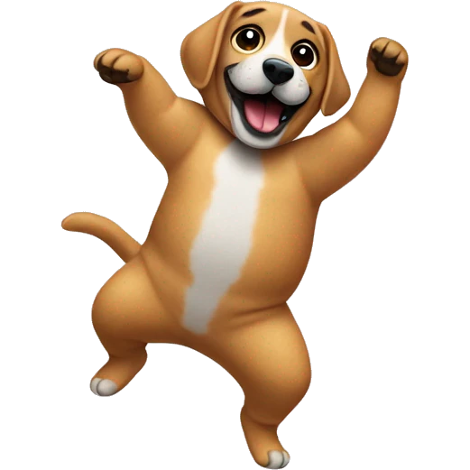 Perrritos bailando emoji