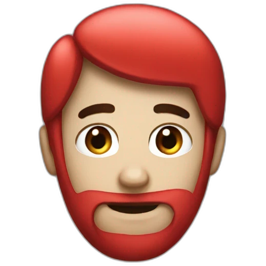 Among Us Red emoji