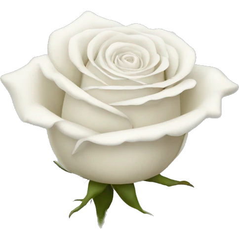 White rose emoji