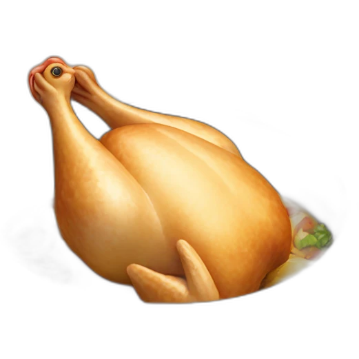 Cooked Chicken emoji