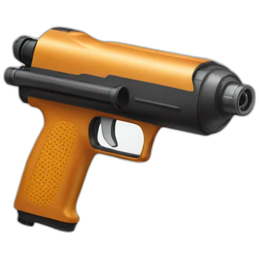 Spraytan gun emoji
