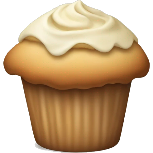 vanilla muffin emoji
