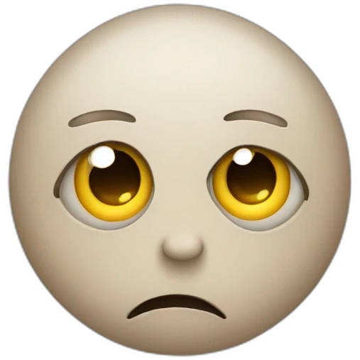 disgusted eye roll emoji