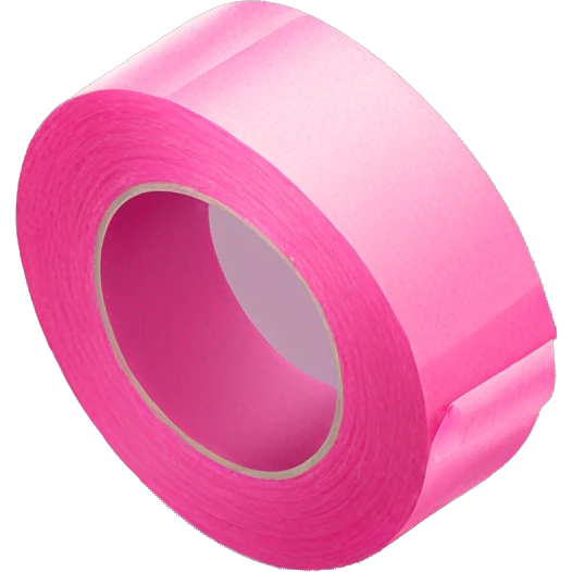 pink masuring tape emoji